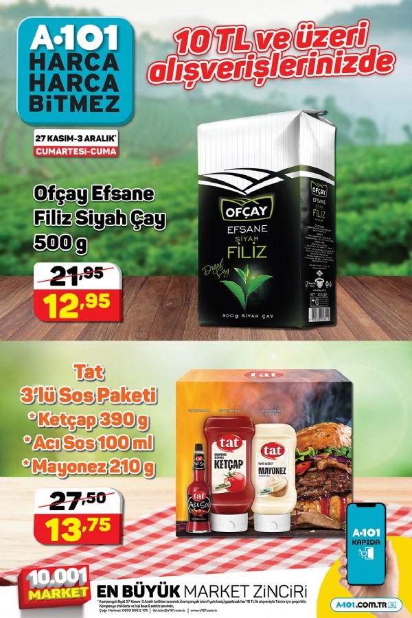 A101 İndirim Kataloğu Yayınlandı: Bu Hafta A101'de Neler Var?